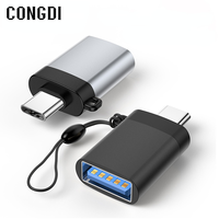 Adapter USB na typ C Micro USB męski na typ c USB 3.0 żeński na iphone'a dla macbooka ładowarka do telefonu Conventor złącze USBC OTG 1